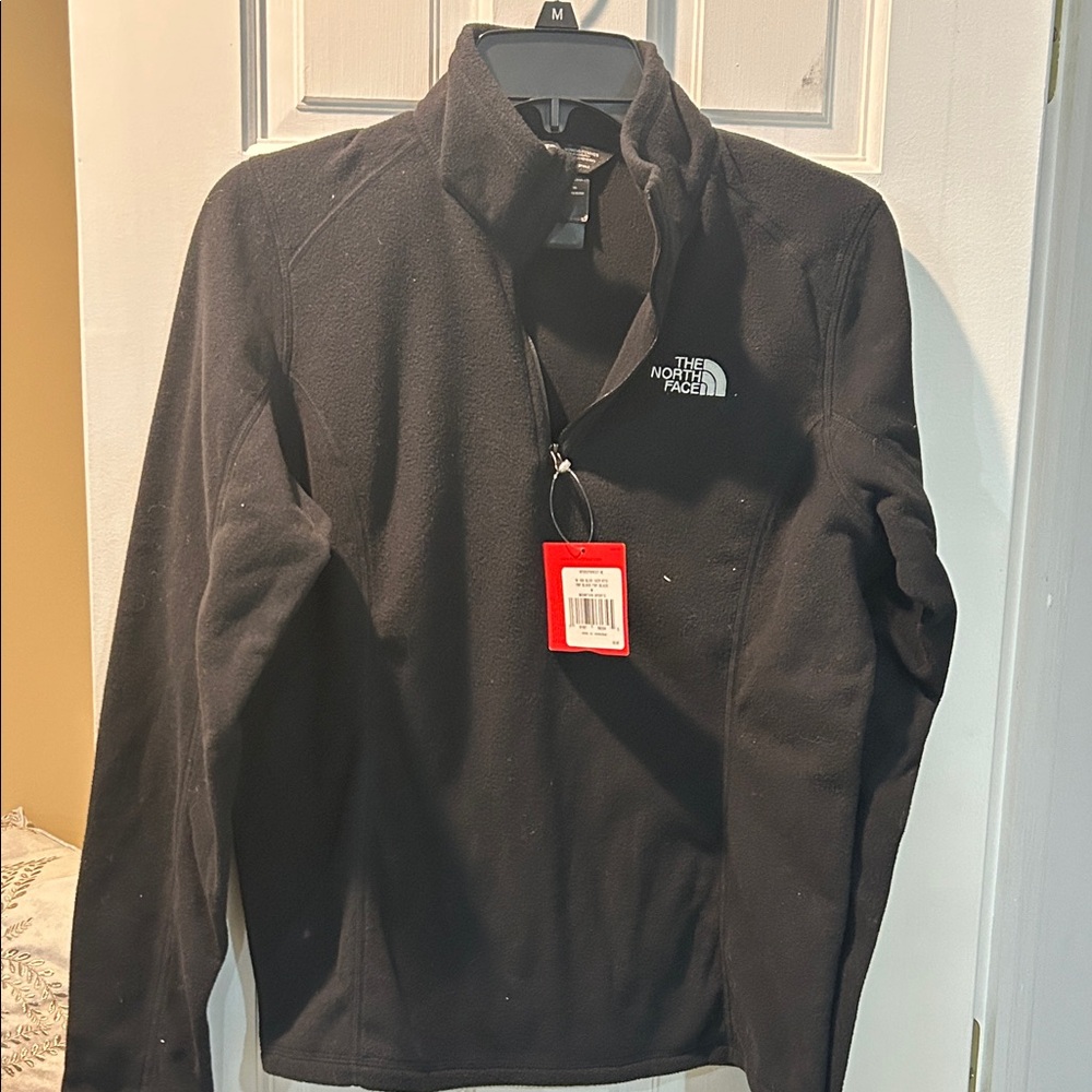 The North Face Black Quarter-Zip Fleece